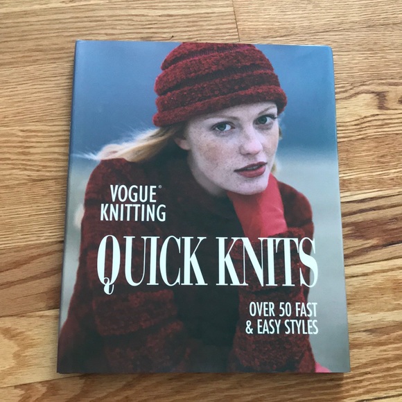 Other - ⭐️ Vogue Quick Knits Coffee Table Book